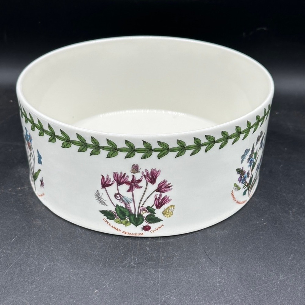 Portmeirion Botanic Garden Casserole Baking Dish 8 Inch Floral Cottage